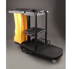 Carro de limpieza L negro Dahi