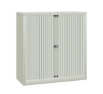 Armario metálico monoblock-montado Bisley EuroTambour Alt 100 cm con persianas