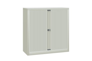 Armario metálico monoblock-montado Bisley EuroTambour Alt 100 cm con persianas