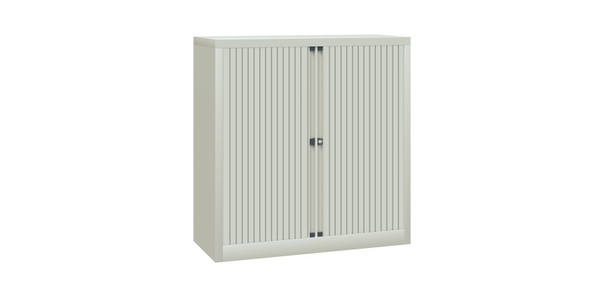 Armario metálico monoblock-montado Bisley EuroTambour Alt 100 cm con persianas