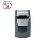 Destructeur de documents automatique et manuel Rexel Optimum AutoFeed+ 100M - P5 coupe micro