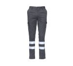 Pantalón básico multibolsillos con bandas reflectantes