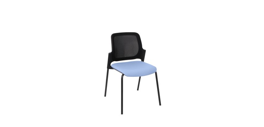 Chaise Aspen dossier maille - accrochable