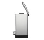 Poubelle à pédale tri sélectif E-Cube 10 + 9L