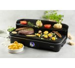 DOMO DO9260G Barbecue de table avec pare-brise - 2200W