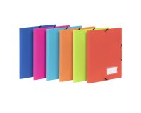 Chemise à élastique 3 rabats A4 polypropylène - FEEL'EASY VIQUEL - coloris assortis
