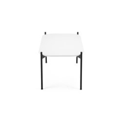 Table basse Meet 50 x 50 cm pied noir