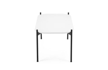 Table basse Meet 50 x 50 cm pied noir