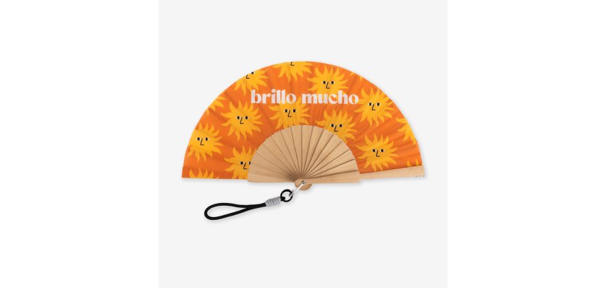 Abanico "Brillo mucho"