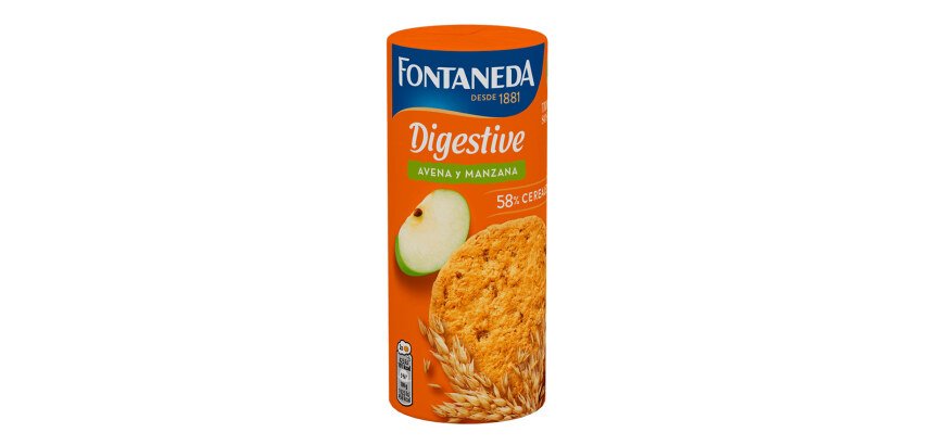 Galletas Fontaneda Digestive Manzana 198 g