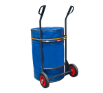 Diable porte-fût 250 kg 750 x 500 x 1290 mm roue caoutchouc