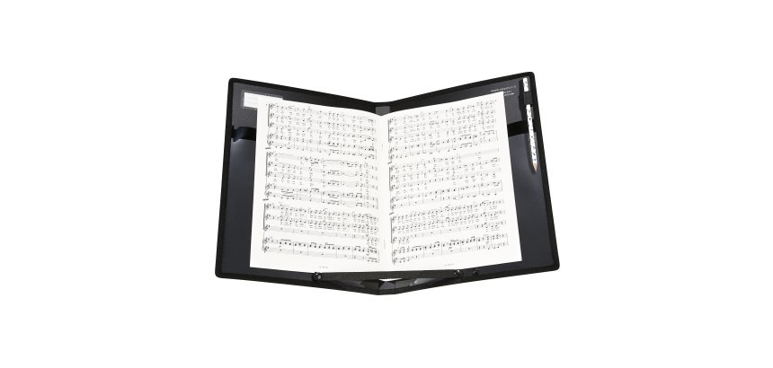 Chemise porte-partitions CONCERTO - VOCALYZ VIQUEL - Dos 2,5 cm