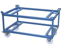 Rouleur de palettes surélevé 1000 kg 1200 x 1000 mm