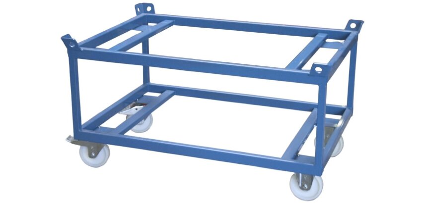 Rouleur de palettes surélevé 1000 kg 1200 x 1000 mm