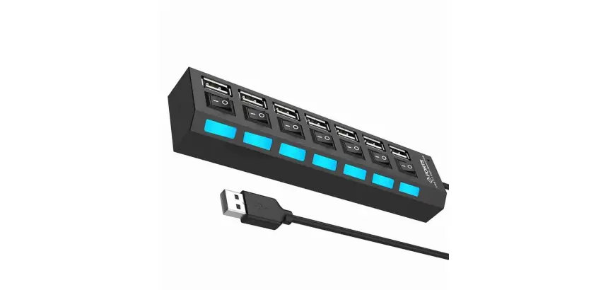 HUB Multipuerto USB 7 Puertos