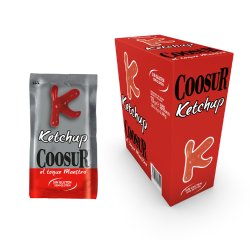 Ketchup en monodosis de10g Coosur - Caja de 250 unidades