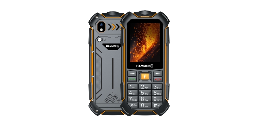 Hammer Bow 4G LTE 2,4" Black  Movil   ultra-resistencia