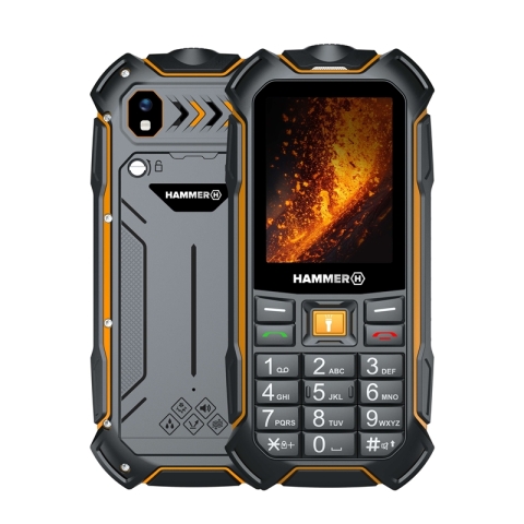 Hammer Bow 4G LTE 2,4" Black Movil ultra-resistencia