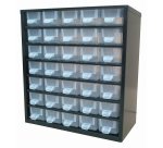 Casier métal avec séparateurs 36 tiroirs