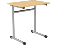 Schoolbank Fabiano 1 persoon B 70 cm - Maat T6 voor 5de jaar basis- tot middelbare school