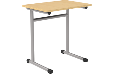 Table école Fabiano monoplace L 70 cm - Taille T6 pour primaire (P5) à sécondaire