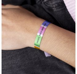 Pulsera de tela "Profe, eres muy TOP"