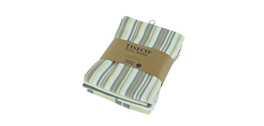 Keukenhanddoek MULTILINES 50x70cm - Set van 4