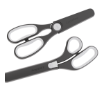 BergHOFF Ciseaux de cuisine multifonctions avec étui magnétique 23 cm