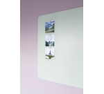 Tableau en verre mat 100x150cm - Sage Green- Coin Arrondi - Legamaster