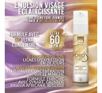 Émulsion visage éclairante à l'or colloîdal actif 60 ppm Biomed Oro Puro - Flacon de 50 ml