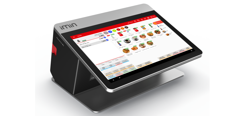 TPV ANDROID 10.1" IMIN FALCON-1 80MM CON IMPRESORA INTEGRADA