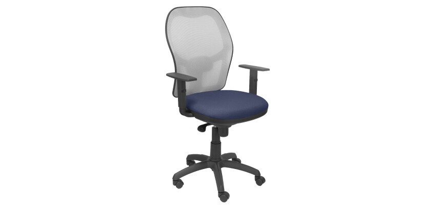 Silla Jorquera malla gris asiento bali
