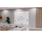 Tableau blanc émaillé XL WALL-UP 200x60cm - Legamaster