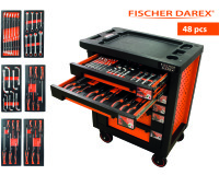 Servante équipée de 48 outils avec 6 modules