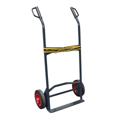 Diable porte-fût 250 kg 750 x 500 x 1290 mm roue caoutchouc