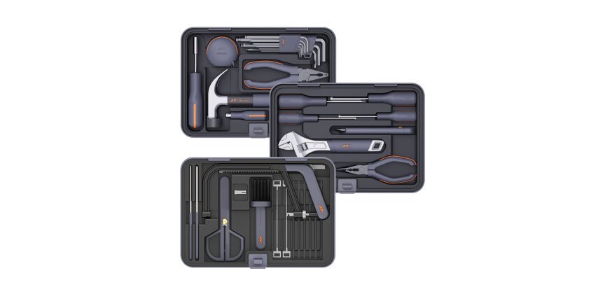 Caisse à outils compacte équipée 56 pièces JIMIHOME