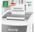 Destructora IQ Auto+ Office Pro 600 P5, autoalimentación, blanca