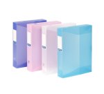Boîte de classement CLASS DOC - A4 - Dos 6 cm - polypropylène PROPYSOFT VIQUEL - Coloris assortis