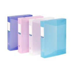 Boîte de classement CLASS DOC - A4 - Dos 6 cm - polypropylène PROPYSOFT VIQUEL - Coloris assortis