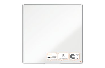 Pizarra NOBO Premium Plus acero lacado1200x1200mm, blanco
