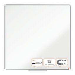 Pizarra NOBO Premium Plus acero lacado1200x1200mm, blanco
