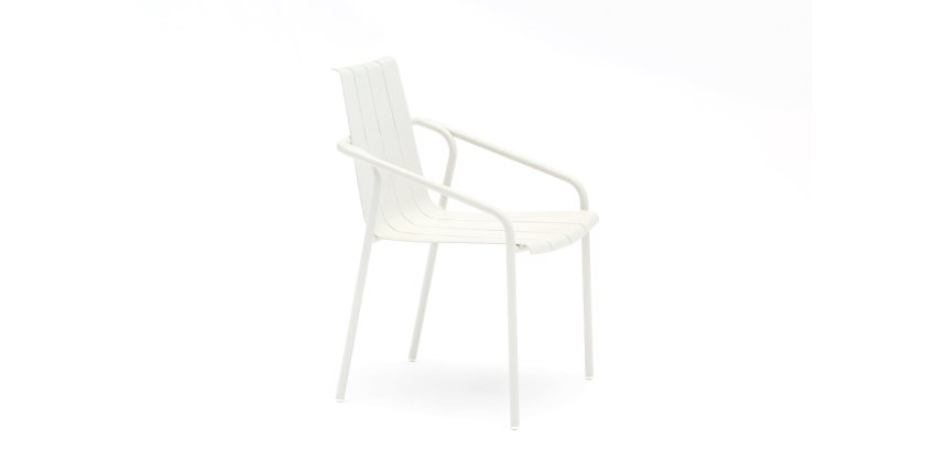 Fauteuil d'extérieur OUDON - structure alumnium