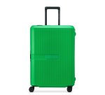 Valise 4 doubles roues 67 cm Color Block hardside vert