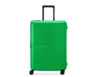 Valise 4 doubles roues 67 cm Color Block hardside vert