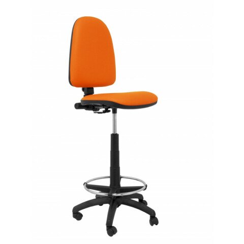 Taburete Ayna similpiel amarillo - Naranja