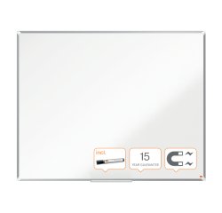 Pizarra NOBO Premium Plus acero lacado 1500x1200mm, blanco
