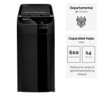 Destructora Fellowes automática AutoMax 600M Microcorte 600 hojas P-5 83L