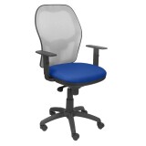Silla Jorquera malla gris asiento bali
