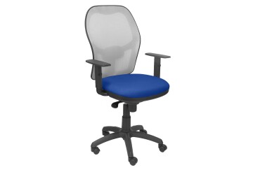 Silla Jorquera malla gris asiento bali

