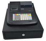 Caja Registradora marca SAM4S modelo ER-180U con cajón pequeño